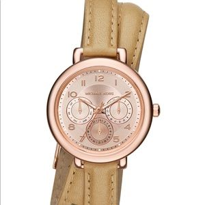 Michael Kors kohen double-wrap watch